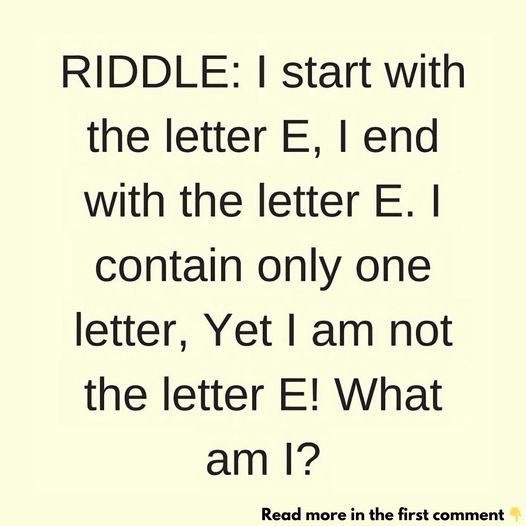 Test your skills with this riddle.