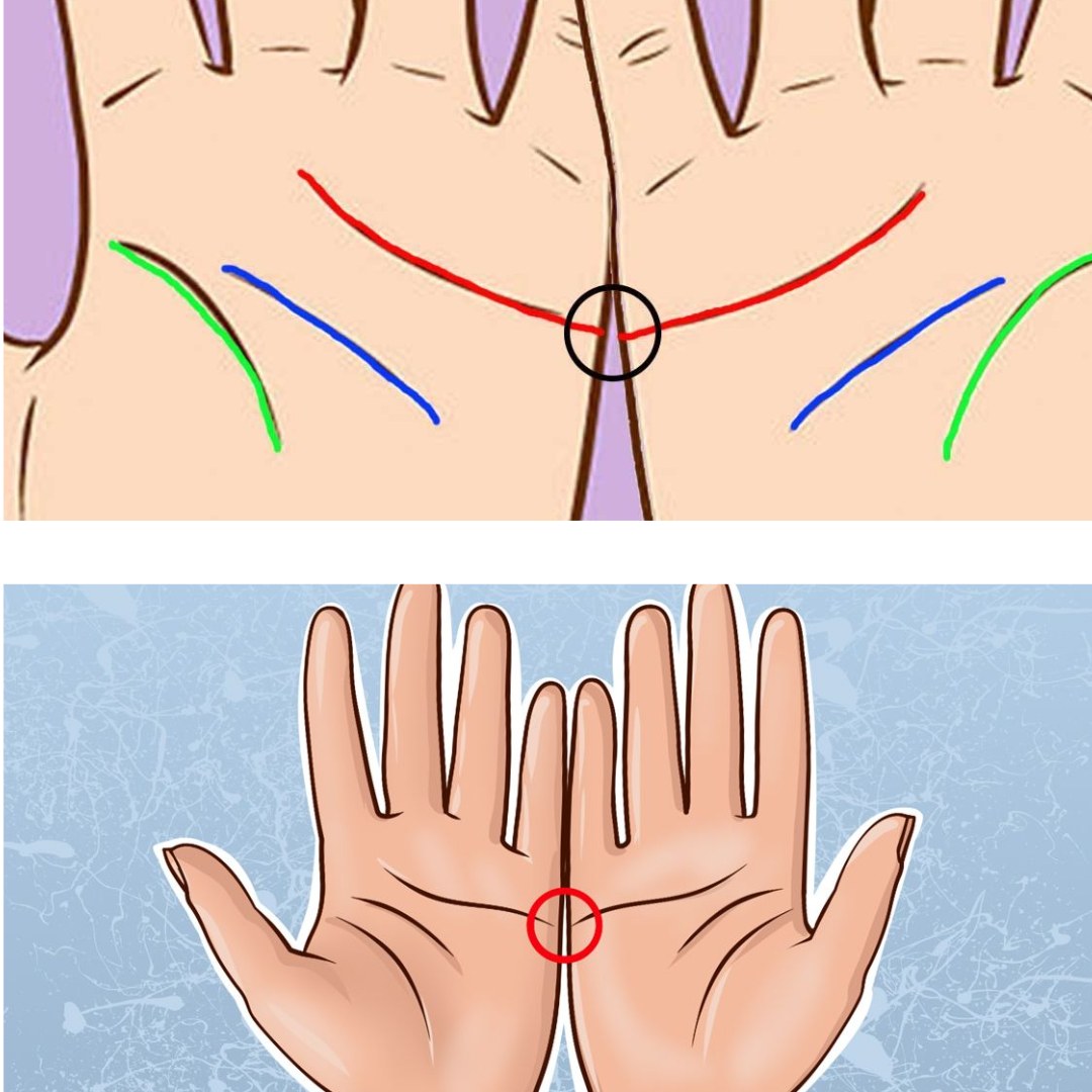 Put your hands together — if these two lines on your palm match up, here’s what you need to know