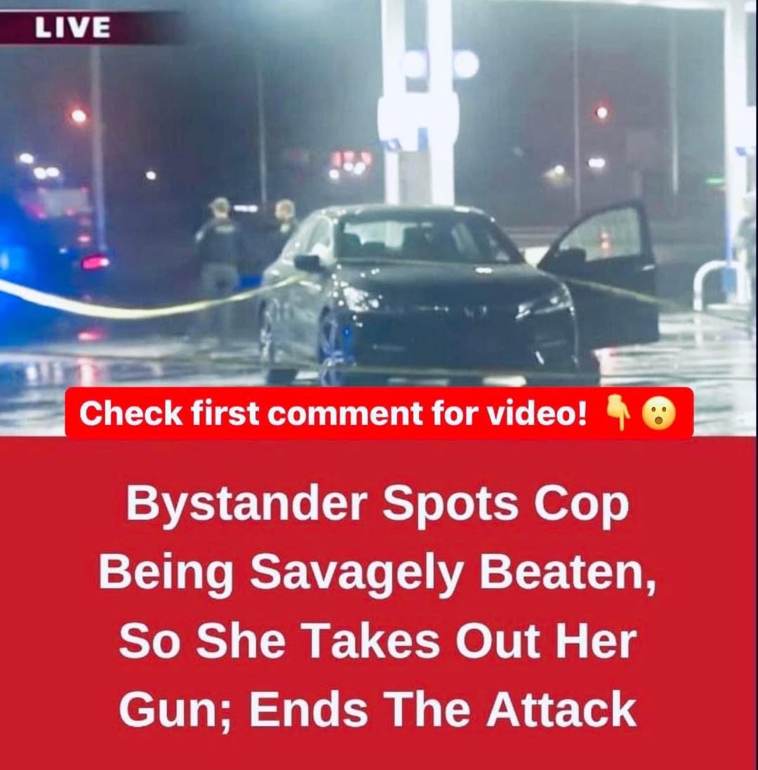 Bystander Spots Sergeant Being Savagely Beaten, So She Takes Out Her Gun And Ends The Attack