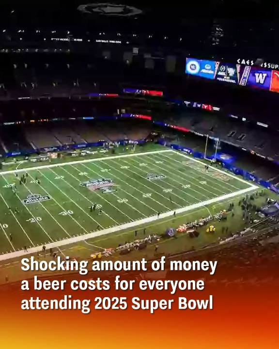 Unbelievable Price of Beer for All Attendees at the 2025 Super Bowl